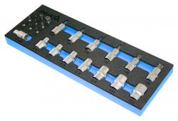 ASTA TOOLS Habszivacs betét - torx dugókulcsokhoz 23db profi SOFT30 04177