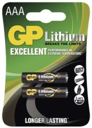 GP Batteries Lítium elem GP FR03 (AAA), 2db 71417 (1022000412)