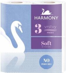 Harmony Toalettpapír 3-rétegű SOFT - 4 tekercs