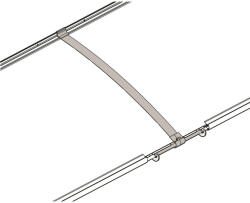 Palram Aquila 1500/2050 összekötő elem (705428) - kertihobbi