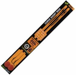 FOX Edges Curve Short Rig Camotex Semi Stiff # 6 Silver Horgász horog (CCR181)