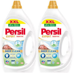 Persil Expert Sensitive folyékony mosószer 2x2700 ml (120 mosás)