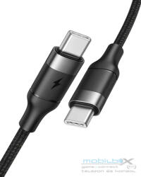 VEGER cable Type C to Type C PD 5A 100W CC02 1, 5 m black
