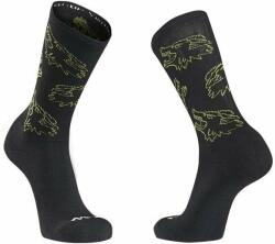 Northwave Core Sock Black/Forest Green XS Kerékpáros zoknik (C89212046-02-XS)