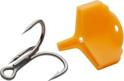 Savage Gear Treble Hook Protector XL # 1/0-# 2/0 Orange Horgász horog (72329)