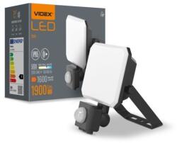 Videx Proiector LED 20W cu senzor de mişcare VIDEX-FLOOD-LED-F3-PIR-5K