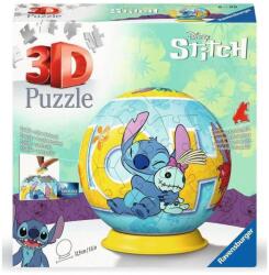 Ravensburger 11596 - Stitch - 72 db-os 3D gömb puzzle (11596)