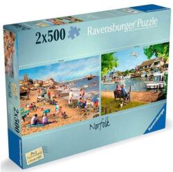 Ravensburger 12000012 - Norfolki életképek - 2 x 500 db-os puzzle (12000012)
