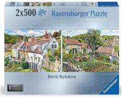 Ravensburger 12000024 - Cosy Cottages - Észak Yorkshire - 2 x 500 db-os puzzle (12000024)