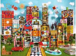 Ravensburger 12000434 - Eames Collectors edition kártyavár - 1500 db-os puzzle (12000434)