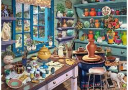 Ravensburger 12001357 - A keramikus műhelye - 500 db-os XXL puzzle (12001357)