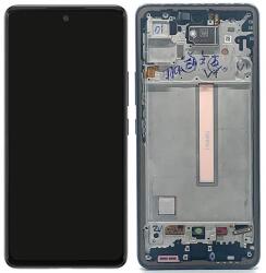 Samsung GH97-28025C Gyári Samsung Galaxy A53 5G OLED kijelző érintővel Fekete kerettel előlap (GH97-28025C)