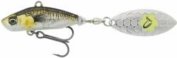 Savage Gear 3D Sticklebait Tailspin Green Silver Ayu 7, 3 cm 13 g Vobler (76813)