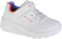 Skechers Gyerek gyalogló cipő, Skechers Uno Lite Rainbow Specks 32 fehér