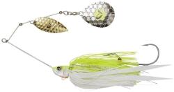 Savage Gear Da'Bush Spinnerbait Yellow White Silver 14 cm 21 g Lingură oscilantă (72604)