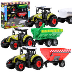 Inlea4Fun Traktor készlet utánfutóval 3 darab Inlea4Fun FARMER´S TALE (JO-ZA3908)