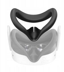 Vortex Virtual Reality Szilikon arcvédő Meta Quest 3S készülékhez Fekete (VVR.SIL.FACECOVER.QUEST.S3.BLK.2024)