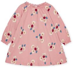 Konges Sløjd gyerek ruha CHLEO DRESS OCS rózsaszín, mini, harang alakú, KS101458 - rózsaszín 134-140
