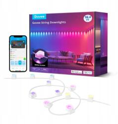 Govee Taśma Led do wewnątrz Govee Rgbic String Bluetooth Wifi Przyciemnianie 3m (H608B301)