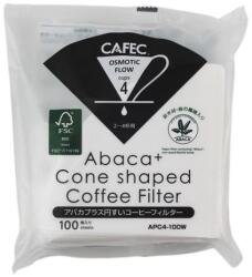 CAFEC Abaca Cone-shaped Paper Filter Size 04 - Osmotic Flow