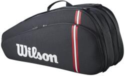 Wilson Tour 6PK Racket Bag 2025 Black Táska teniszütőhöz
