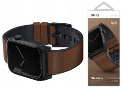 UNIQ szíj Apple Watch 42/44/45/49 mm készülékhez 4mm barna (8886463679630)