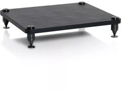 NorStone Como Base Hifi készüléktartó állvány, fekete bőr, 100 mm (Norcomobase)