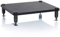 NorStone Como 1 Hifi készüléktartó állvány, fekete bőr, 150 mm (Norcomo1)