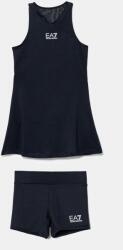 EA7 Emporio Armani gyerek ruha sötétkék, mini, harang alakú, 8NFA51 FJGBZ - sötétkék 160