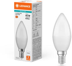 OSRAM LED izzó B37 E14 4, 9W = 25W 470lm 4000K semleges fehér LEDVANCE (4099854049347)