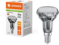 OSRAM LED izzó R50 E14 2.6W = 40W 210lm 2700K meleg fehér FILAMENT LEDVANCE (4099854058660)