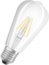 OSRAM LED izzó ST64 E27 4W = 40W 470lm 2700K meleg fehér FILAMENT LEDVANCE (4099854070013)