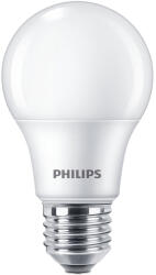Philips LED izzó E27 A60 8W = 60W 806lm 4000K Semleges Milky PHILIPS (8719514257580)
