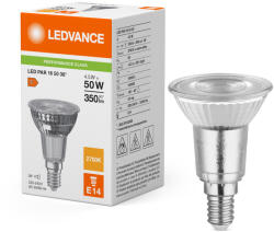 OSRAM LED izzó PAR16 E14 4.5W = 50W 350lm 2700K meleg fehér FILAMENT LEDVANCE (4099854071379)