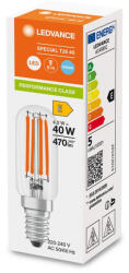 OSRAM LED izzó T25 E14 4, 2W = 40W 470lm 2700K meleg fehér FILAMENT LEDVANCE (4099854066665)