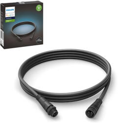 Philips Hosszabbító kábel kültéri csatlakozókábel 2, 5 m IP67 fekete PHILIPS HUE (8718696176641)