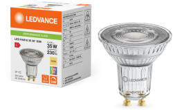 OSRAM LED izzó PAR16 GU10 3, 4W = 35W 230lm 3000K meleg fehér 36°-ban DIMMÁLHATÓ LEDVANCE (4099854059896)