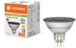 OSRAM LED izzó MR16 GU5.3 3.4W = 20W 230lm 3000K meleg fehér 12V FALAMENT DIMMÁLHATÓ LEDVANCE (4099854070594)