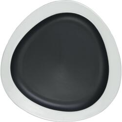 LE COQ PORCELAINE LE COQ Persephone Farfurie plată, ø: 155 mm, negru/alb