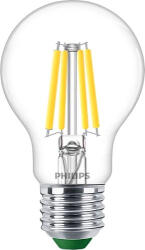 Philips LED izzó E27 A60 210.9lm/W 2.3W = 40W 485lm 4000K semleges izzószál PHILIPS Ultra Hatékony (8720169187573)