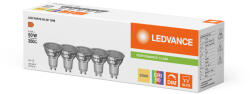 OSRAM 5x LED izzó PAR16 GU10 4, 5W = 50W 350lm 3000K meleg fehér 36°-ban DIMMÁLHATÓ LEDVANCE (4099854045448)