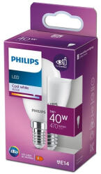 Philips LED izzó Globe E14 P45 4, 9W = 40W 470lm 4000K semleges PHILIPS (8719514309562)