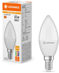 OSRAM LED izzó B37 E14 2, 9W = 25W 250lm 2700K meleg fehér LEDVANCE (4099854075445)
