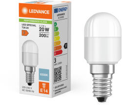 OSRAM LED izzó T25 E14 2.3W = 20W 200lm 6500K hideg fehér LEDVANCE (4099854067020)