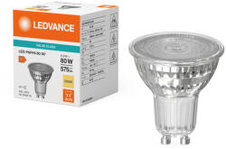 OSRAM LED izzó PAR16 GU10 6.9W = 80W 575lm 3000K meleg fehér 36° LEDVANCE (4099854054822)