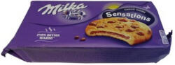 Milka Cookies Sensations keksz tejcsoki darabok és tejcsoki töltelék - 156g - koffeinzona