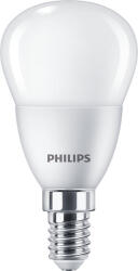 Philips LED izzó Globe E14 P45 4, 9W = 40W 470lm 2700K meleg tejszerű PHILIPS (8719514309845)