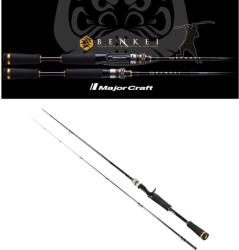 Major Craft Benkei Bic-702H Baitcast R, Fast 2, 13m 3/8-1, 1/2oz 10, 5-42g két részes casting pergető bot (BIC-702H)
