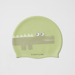 Sunnylife gyerek úszósapka - Cookie the Croc Light Khaki (S41SCCRC) - babaagynemubolt