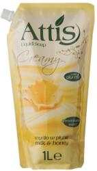 Attis Milk & Honey-folyékony szappan 1l utántöltő